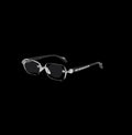 CHROME FRAMELESS GLASSES